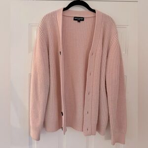 RipnDip Must Be Nice Pink Chunky Cardigan